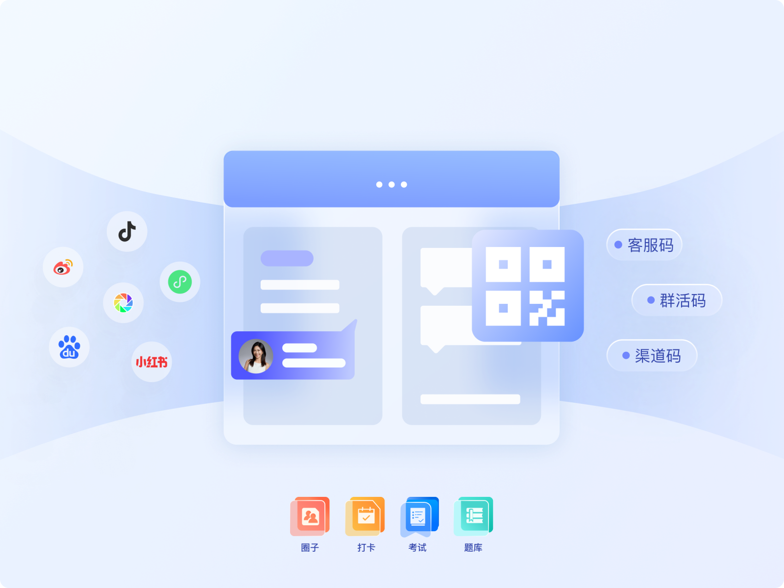 全域获客引流，实时追踪获客效果
